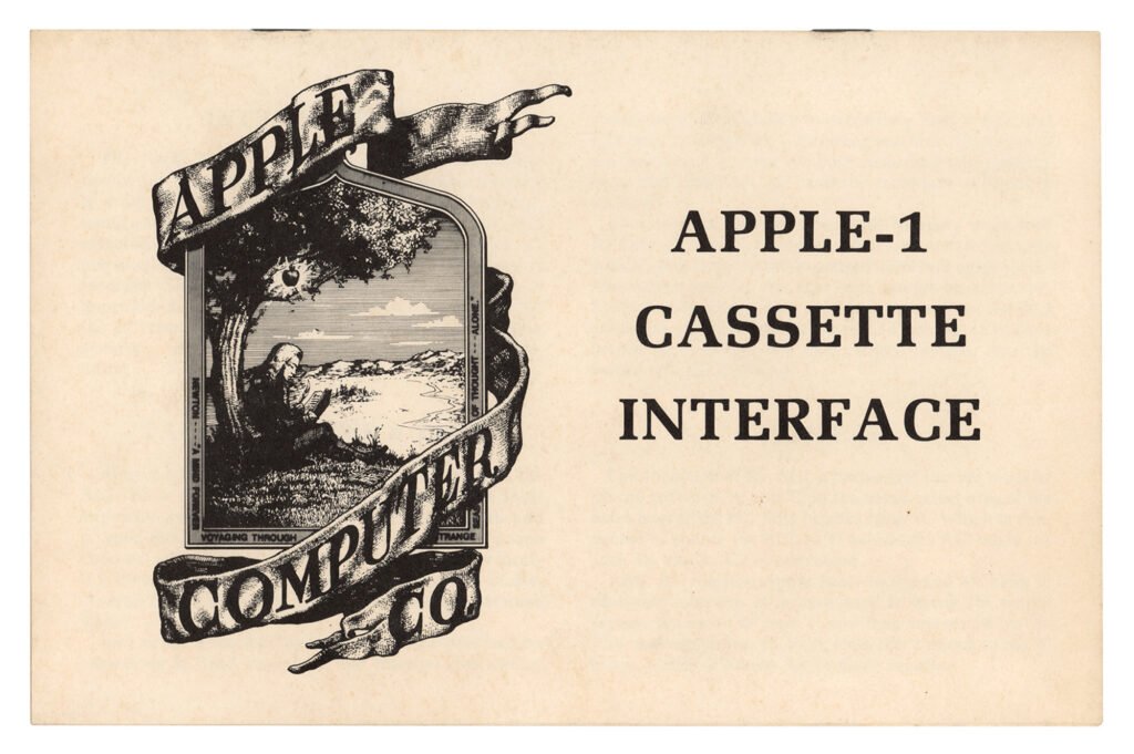 Manual Apple I Cassette Interface